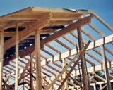 Errichtung Dachstuhl